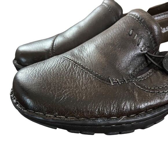 GH Bass & Co Womens Bradshaw Leather Brown Slip On Loafers Flats Comfort Shoes 9 - Picture 8 of 16